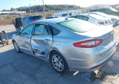 2016 Ford Fusion Se from USA, damaged, VIN 3FA6P0HD5GR207206
